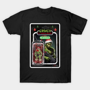 Fan Art Non-Official Grinch action figure design T-Shirt T-Shirt